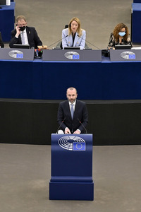 Plenartagung zum Ukraine-Krieg im EU-Parlament in Straßburg