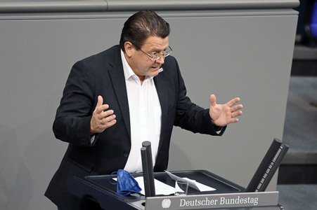 27. Sitzung des Deutschen Bundestages in Berlin