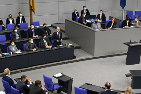 27. Sitzung des Deutschen Bundestages in Berlin