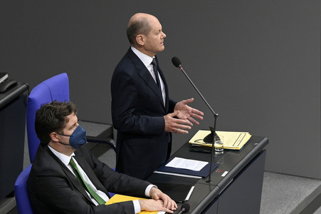 27. Sitzung des Deutschen Bundestages in Berlin
