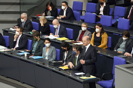 27. Sitzung des Deutschen Bundestages in Berlin