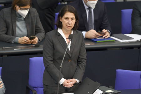 27. Sitzung des Deutschen Bundestages in Berlin