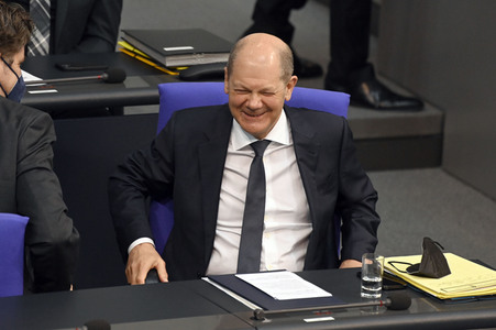 27. Sitzung des Deutschen Bundestages in Berlin