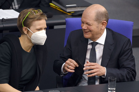 27. Sitzung des Deutschen Bundestages in Berlin