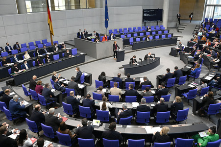 28. Sitzung des Deutschen Bundestages in Berlin