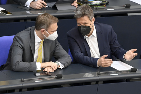 28. Sitzung des Deutschen Bundestages in Berlin