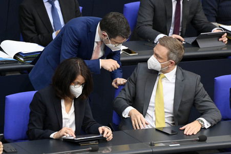 28. Sitzung des Deutschen Bundestages in Berlin