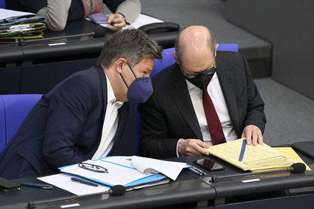 28. Sitzung des Deutschen Bundestages in Berlin