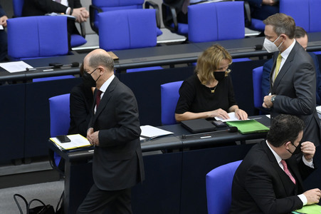28. Sitzung des Deutschen Bundestages in Berlin