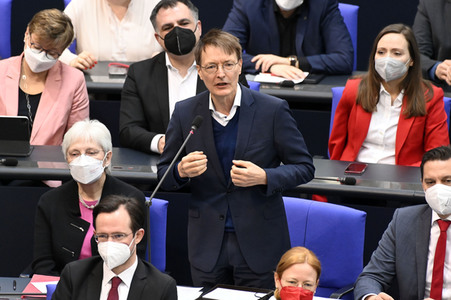 28. Sitzung des Deutschen Bundestages in Berlin