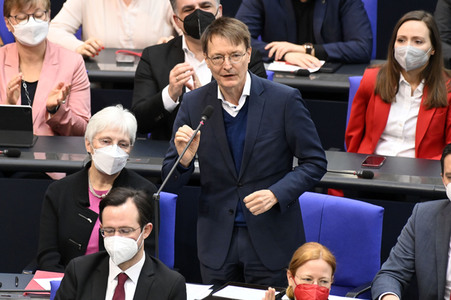 28. Sitzung des Deutschen Bundestages in Berlin