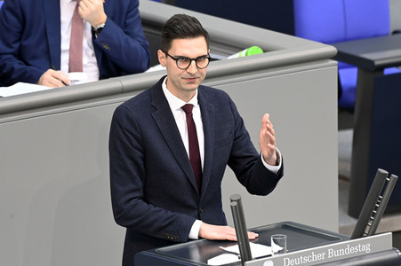 28. Sitzung des Deutschen Bundestages in Berlin