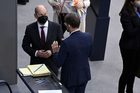 28. Sitzung des Deutschen Bundestages in Berlin
