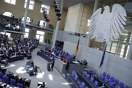 28. Sitzung des Deutschen Bundestages in Berlin