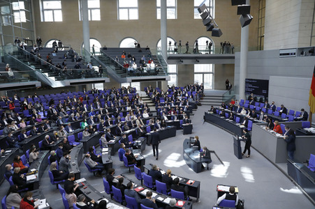 28. Sitzung des Deutschen Bundestages in Berlin