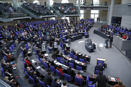 28. Sitzung des Deutschen Bundestages in Berlin