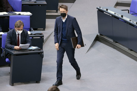 28. Sitzung des Deutschen Bundestages in Berlin