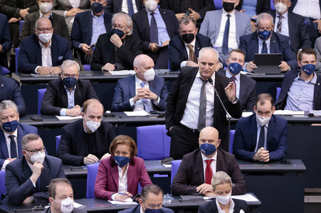28. Sitzung des Deutschen Bundestages in Berlin