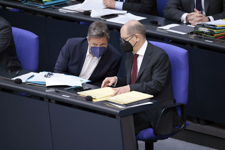 28. Sitzung des Deutschen Bundestages in Berlin