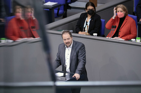 28. Sitzung des Deutschen Bundestages in Berlin