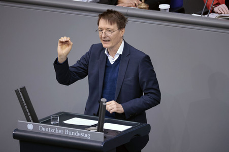 28. Sitzung des Deutschen Bundestages in Berlin