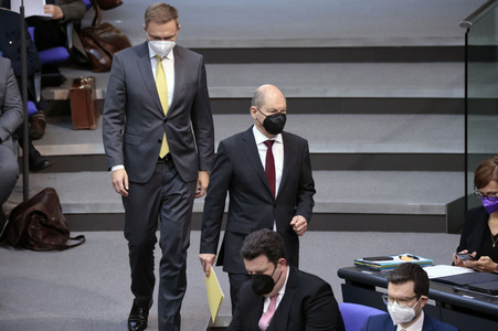 28. Sitzung des Deutschen Bundestages in Berlin