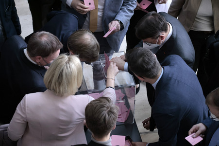 28. Sitzung des Deutschen Bundestages in Berlin