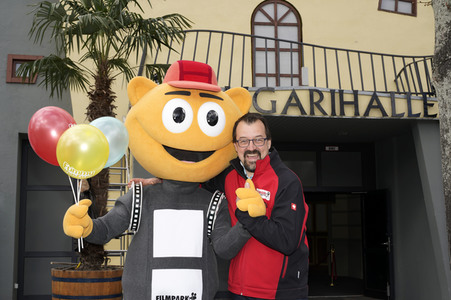 Pressetermin zum Saisonstart 2022 vom Filmpark Babelsberg in Potsdam