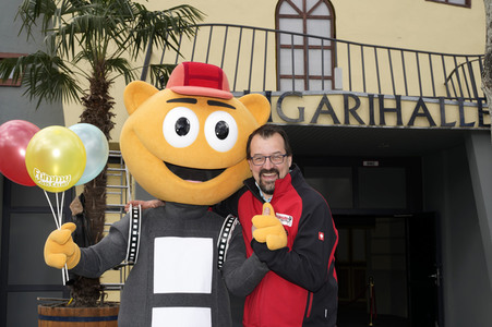 Pressetermin zum Saisonstart 2022 vom Filmpark Babelsberg in Potsdam