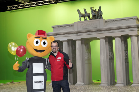 Pressetermin zum Saisonstart 2022 vom Filmpark Babelsberg in Potsdam