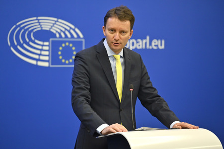 Pressekonferenz zum Assoziationsausschusses EU-Moldau im EU-Parlament in Straßburg
