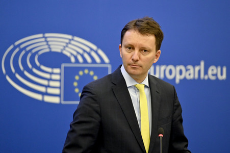 Pressekonferenz zum Assoziationsausschusses EU-Moldau im EU-Parlament in Straßburg