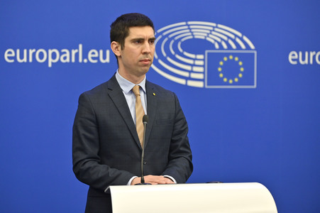 Pressekonferenz zum Assoziationsausschusses EU-Moldau im EU-Parlament in Straßburg