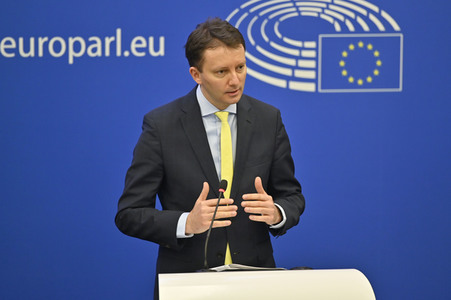 Pressekonferenz zum Assoziationsausschusses EU-Moldau im EU-Parlament in Straßburg