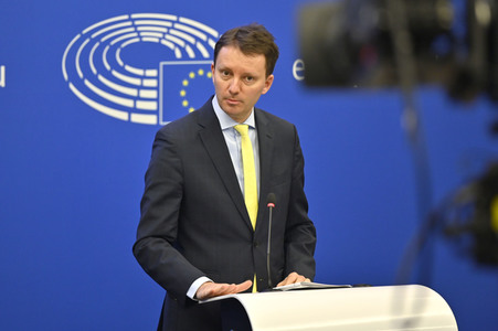 Pressekonferenz zum Assoziationsausschusses EU-Moldau im EU-Parlament in Straßburg