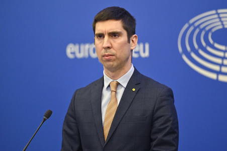 Pressekonferenz zum Assoziationsausschusses EU-Moldau im EU-Parlament in Straßburg