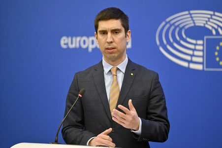 Pressekonferenz zum Assoziationsausschusses EU-Moldau im EU-Parlament in Straßburg