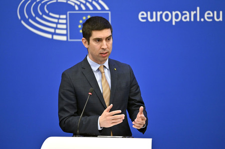 Pressekonferenz zum Assoziationsausschusses EU-Moldau im EU-Parlament in Straßburg