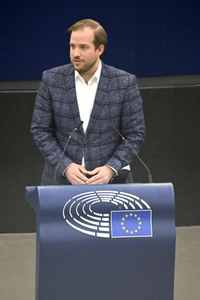 Plenartagung zu Polen und Ungarn im EU-Parlament in Straßburg