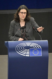 Plenartagung zu Polen und Ungarn im EU-Parlament in Straßburg