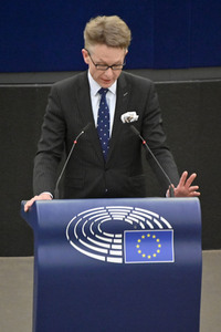 Plenartagung zu Polen und Ungarn im EU-Parlament in Straßburg