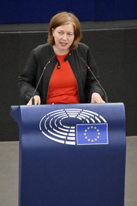 Plenartagung zu Polen und Ungarn im EU-Parlament in Straßburg