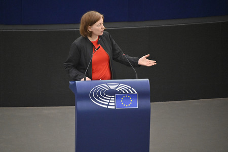 Plenartagung zu Polen und Ungarn im EU-Parlament in Straßburg