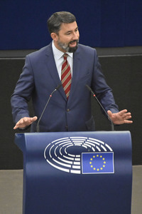 Plenartagung zu Polen und Ungarn im EU-Parlament in Straßburg