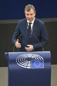 Plenartagung zu Polen und Ungarn im EU-Parlament in Straßburg