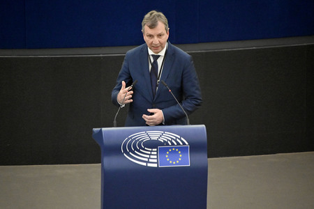 Plenartagung zu Polen und Ungarn im EU-Parlament in Straßburg