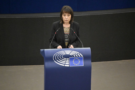 Plenartagung zu Polen und Ungarn im EU-Parlament in Straßburg