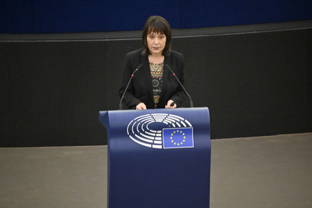 Plenartagung zu Polen und Ungarn im EU-Parlament in Straßburg