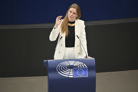 Plenartagung zu Polen und Ungarn im EU-Parlament in Straßburg