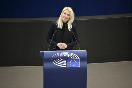 Plenartagung zu Polen und Ungarn im EU-Parlament in Straßburg